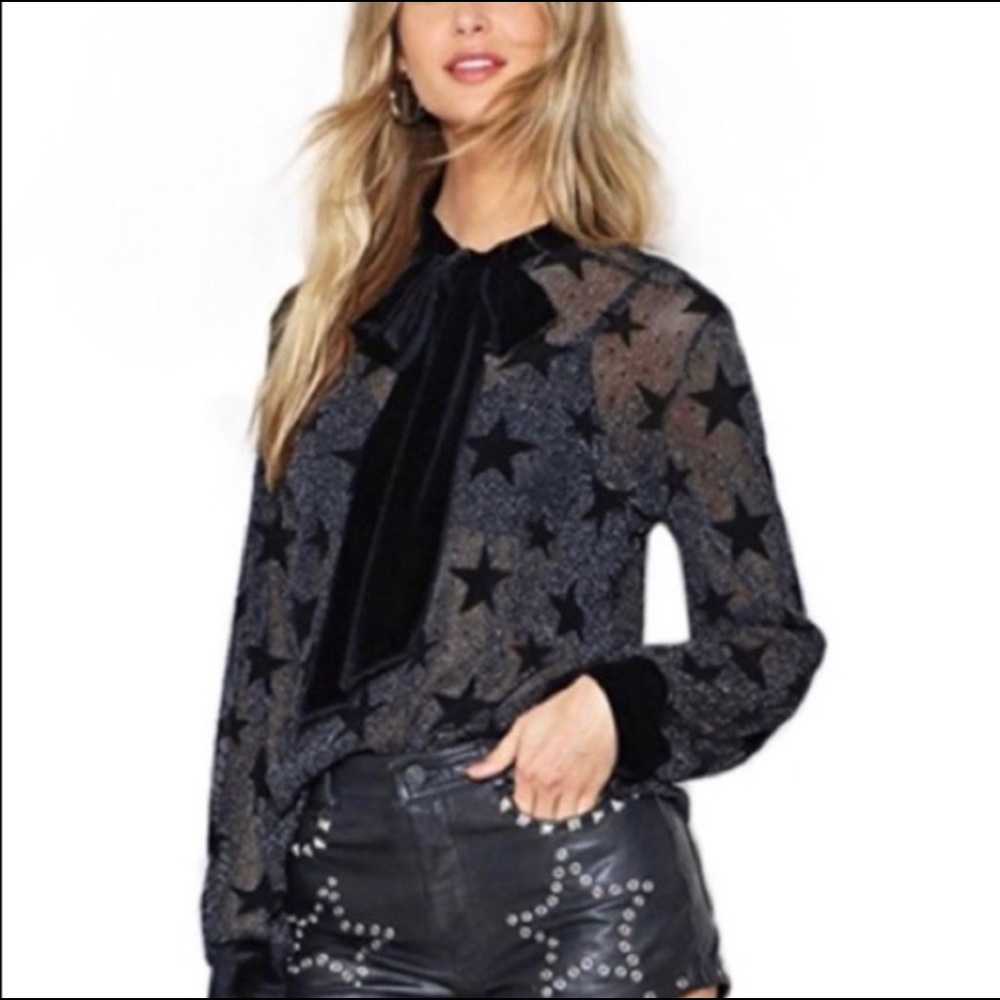 Modcloth star print shirt